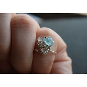 alternative raw diamond engagement ring raw crystal size 4 5 6 7 8 8 9 1…